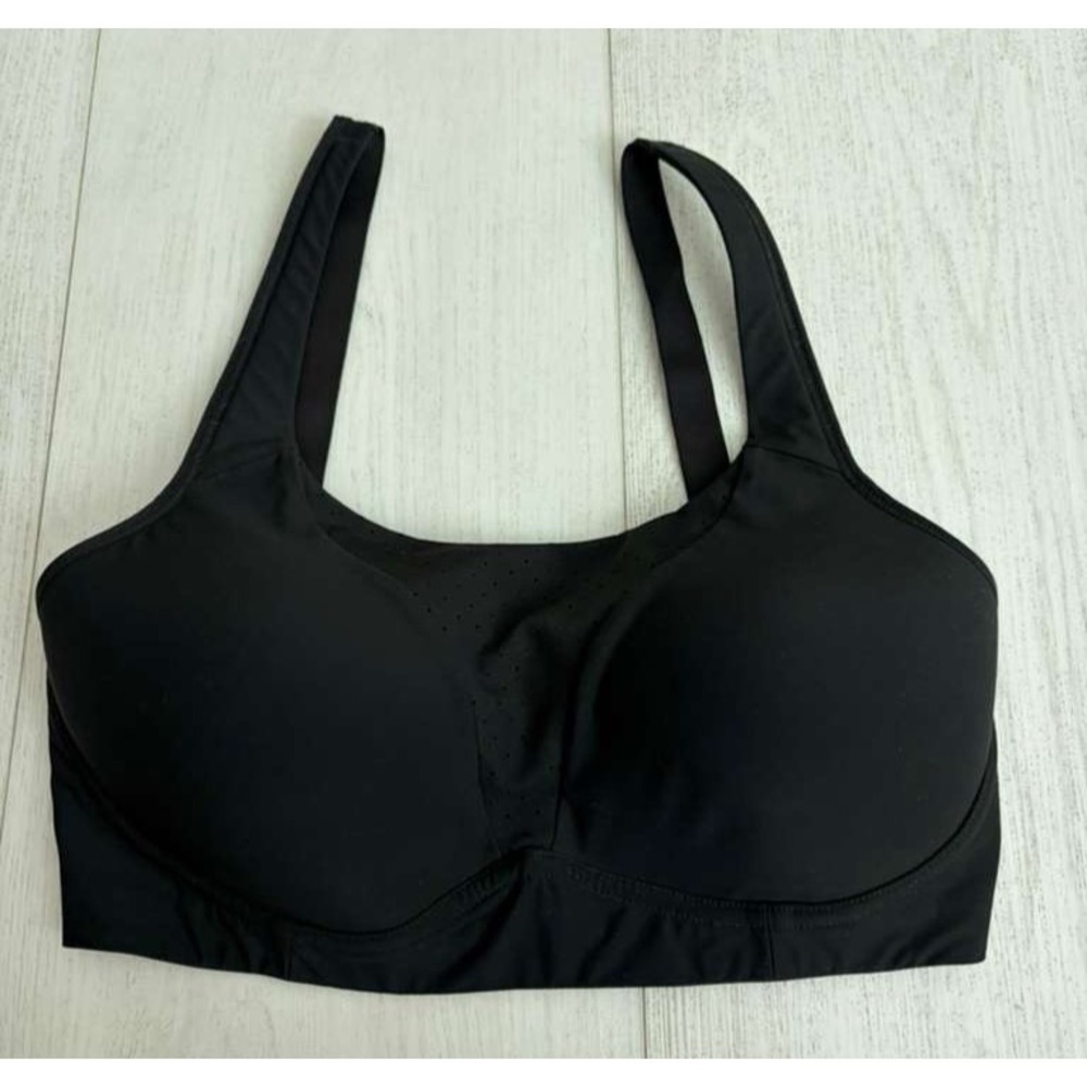 Lululemon Run Times Sports Bra Sz 32E Black - High Support